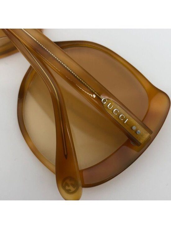 Gucci Light Brown Sunglasses Eyewear main image 9